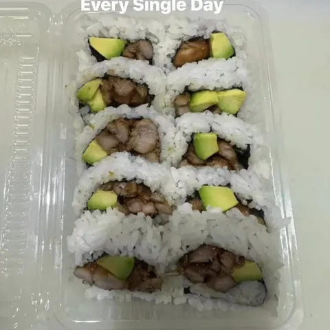 Teriyaki chicken at Blessings Fresh Sushi